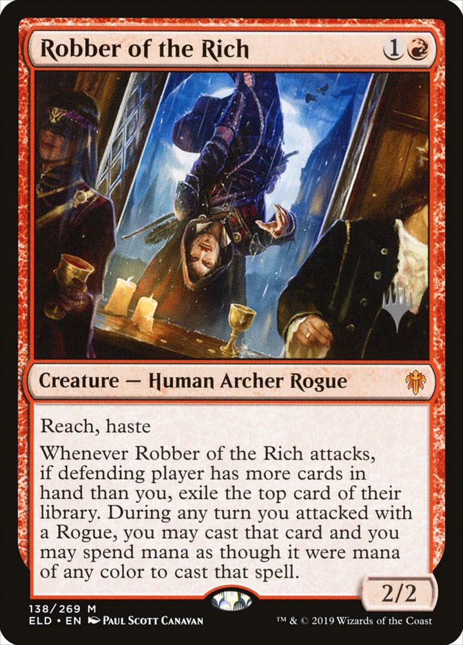 Robber of the Rich (Promo Pack) [Throne of Eldraine Promos] | Jack's On Queen