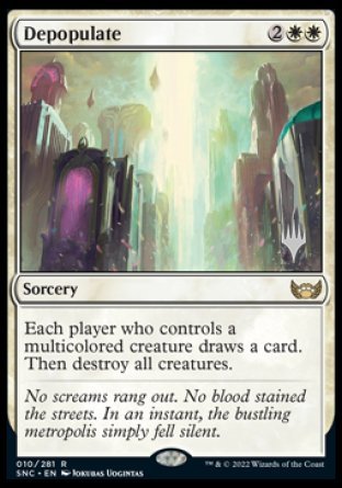 Depopulate (Promo Pack) [Streets of New Capenna Promos] | Jack's On Queen