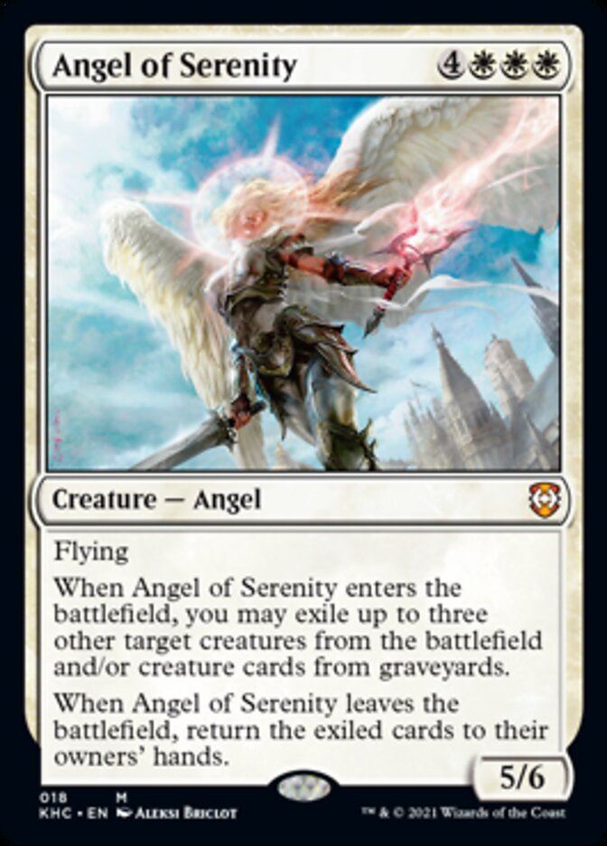 Angel of Serenity [Kaldheim Commander] | Jack's On Queen