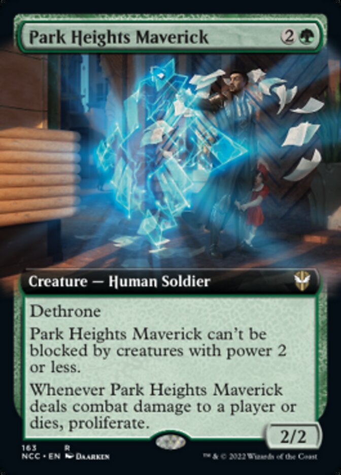 Park Heights Maverick (Extended Art) [Streets of New Capenna Commander] | Jack's On Queen