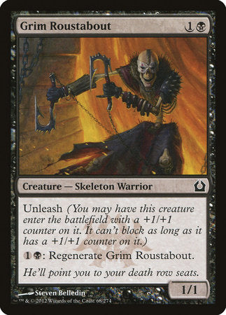 Grim Roustabout [Return to Ravnica] | Jack's On Queen