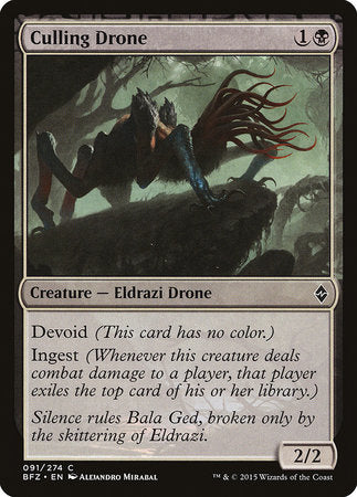 Culling Drone [Battle for Zendikar] | Jack's On Queen