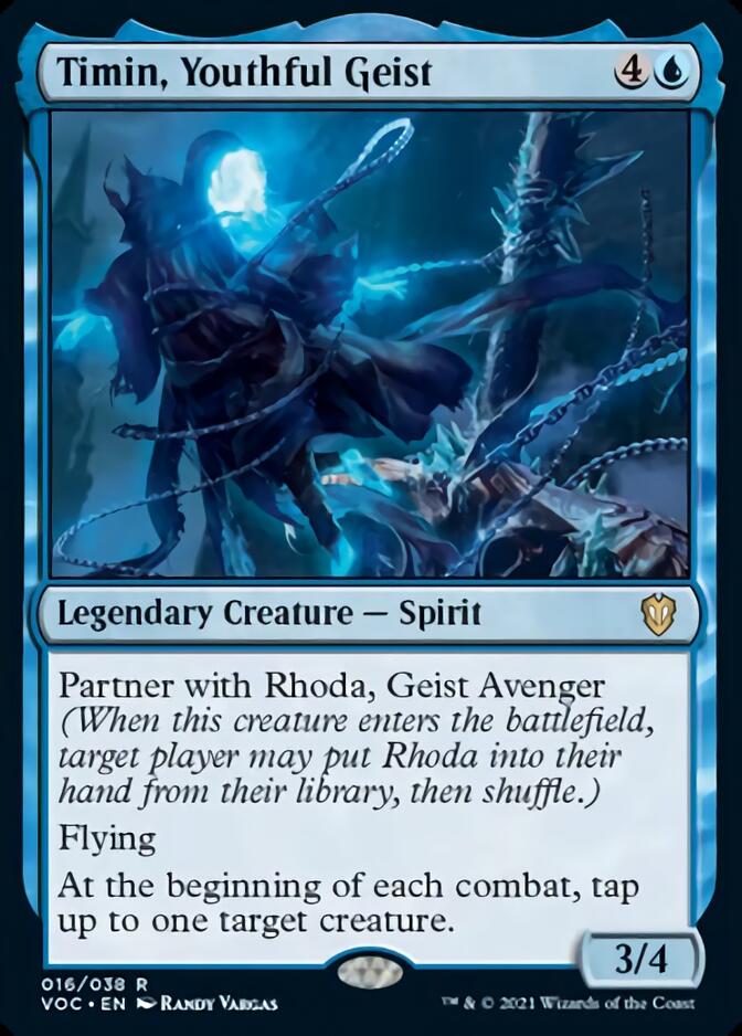 Timin, Youthful Geist [Innistrad: Crimson Vow Commander] | Jack's On Queen
