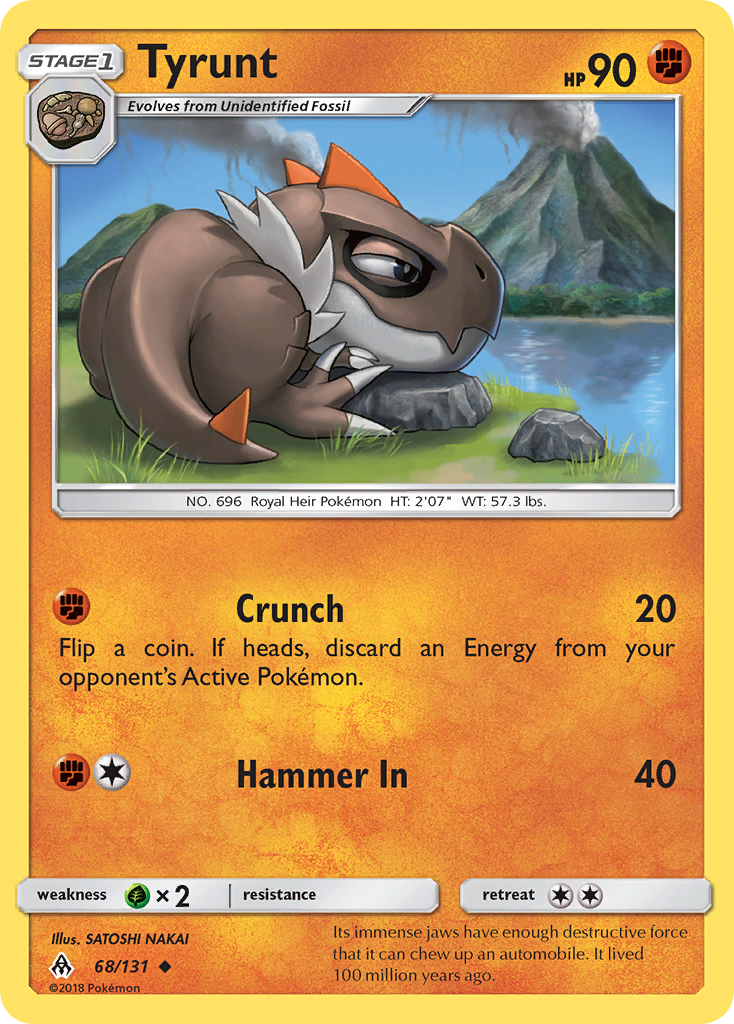 Tyrunt (68/131) [Sun & Moon: Forbidden Light] | Jack's On Queen