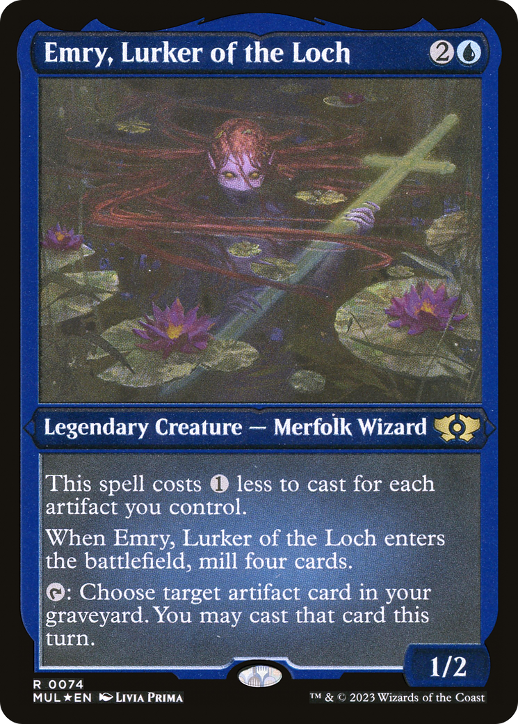 Emry, Lurker of the Loch (Foil Etched) [Multiverse Legends] | Jack's On Queen
