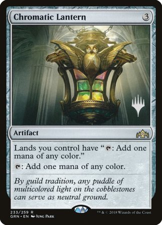 Chromatic Lantern [Guilds of Ravnica Promos] | Jack's On Queen