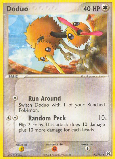 Doduo (62/112) [EX: FireRed & LeafGreen] | Jack's On Queen