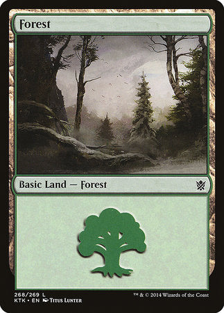 Forest (268) [Khans of Tarkir] | Jack's On Queen