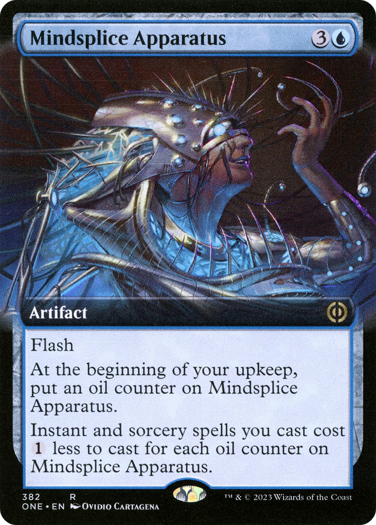 Mindsplice Apparatus (Extended Art) [Phyrexia: All Will Be One] | Jack's On Queen