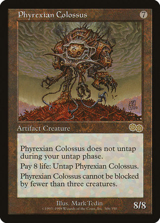 Phyrexian Colossus [Urza's Saga] | Jack's On Queen