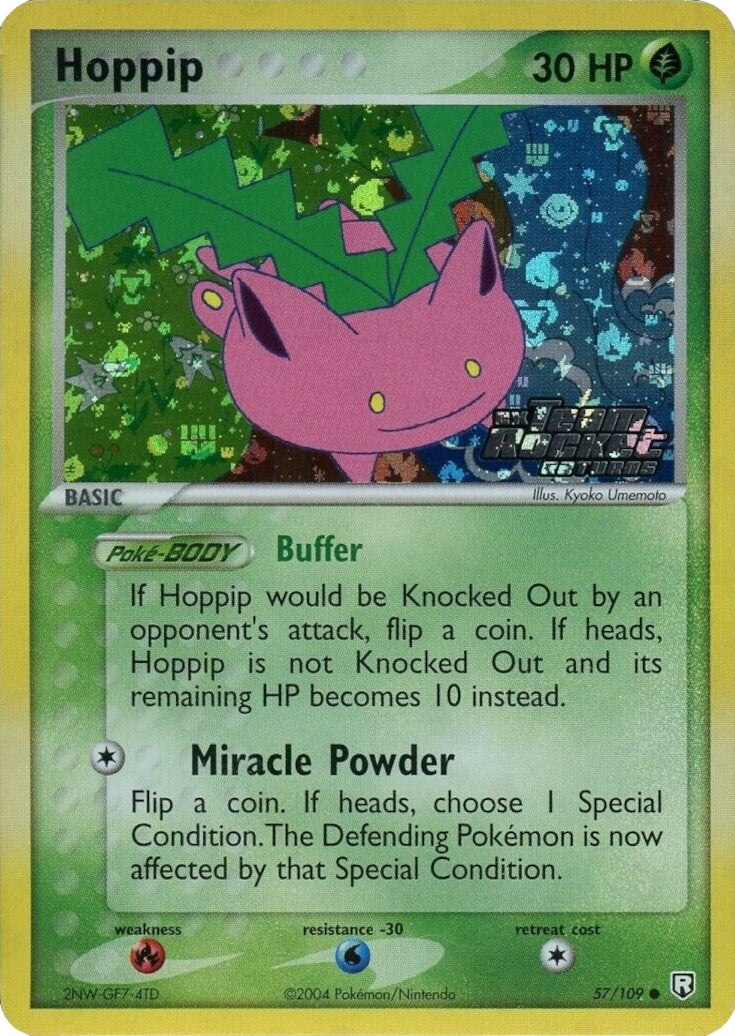 Hoppip (57/109) (Stamped) [EX: Team Rocket Returns] | Jack's On Queen