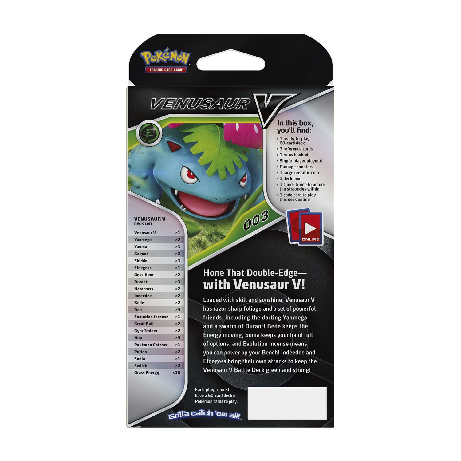 Shining Fates - V Battle Deck (Venusaur V) | Jack's On Queen