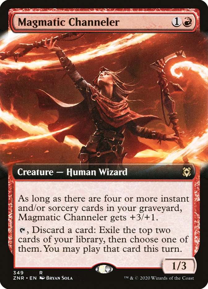 Magmatic Channeler (Extended Art) [Zendikar Rising] | Jack's On Queen