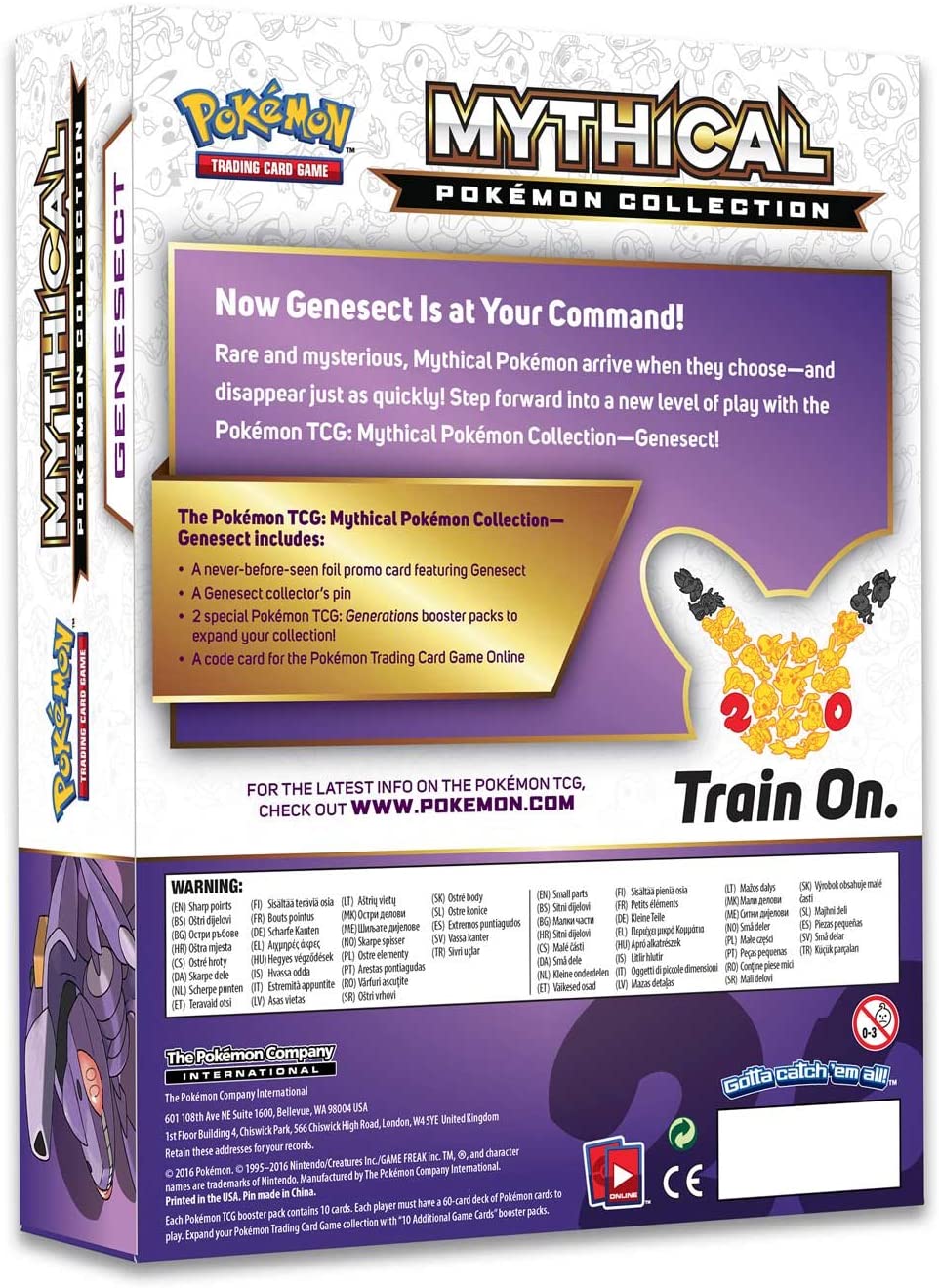 Generations - Mythical Pokemon Collection Case (Genesect) | Jack's On Queen