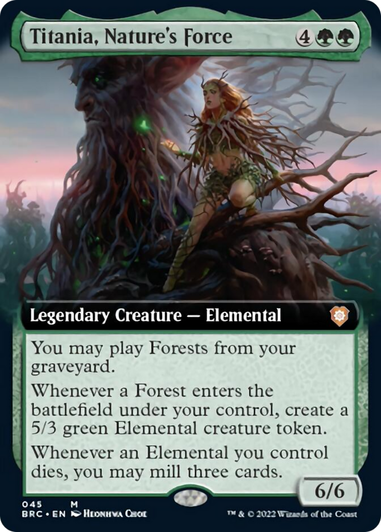 Titania, Nature's Force (Extended Art) [The Brothers' War Commander] | Jack's On Queen