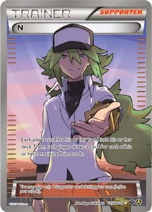 N (105a/124) (Alternate Art Promo) [XY: Fates Collide] | Jack's On Queen