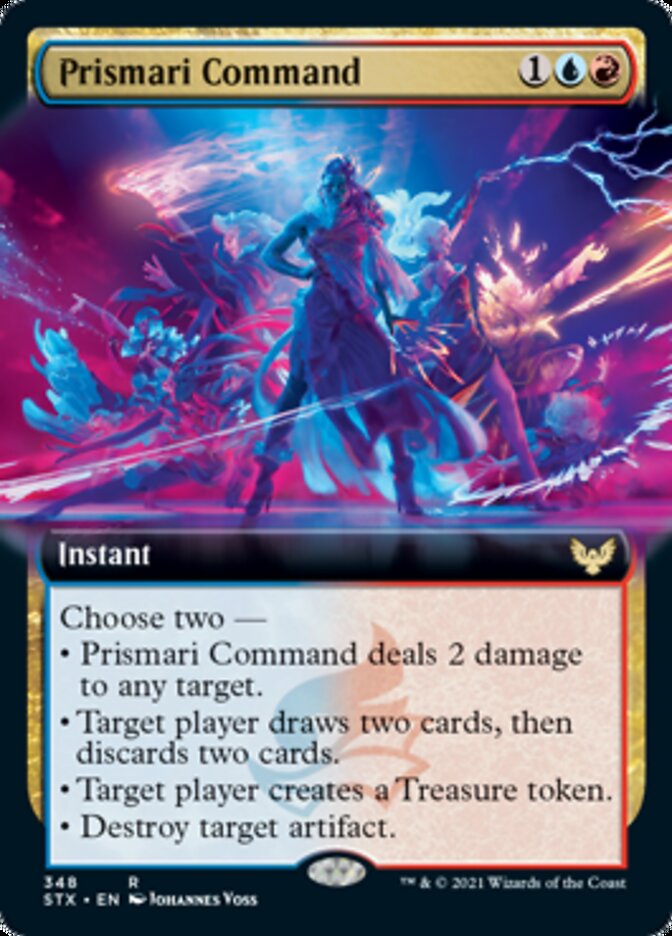 Prismari Command (Extended) [Strixhaven: School of Mages] | Jack's On Queen