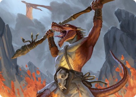 Kobold Art Card [Dungeons & Dragons: Adventures in the Forgotten Realms Art Series] | Jack's On Queen