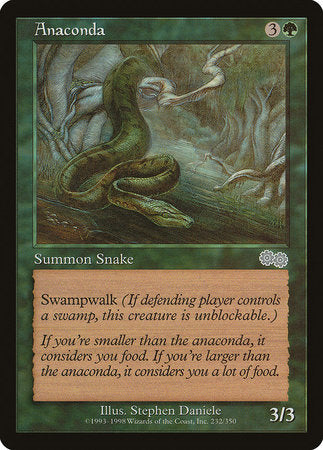 Anaconda [Urza's Saga] | Jack's On Queen