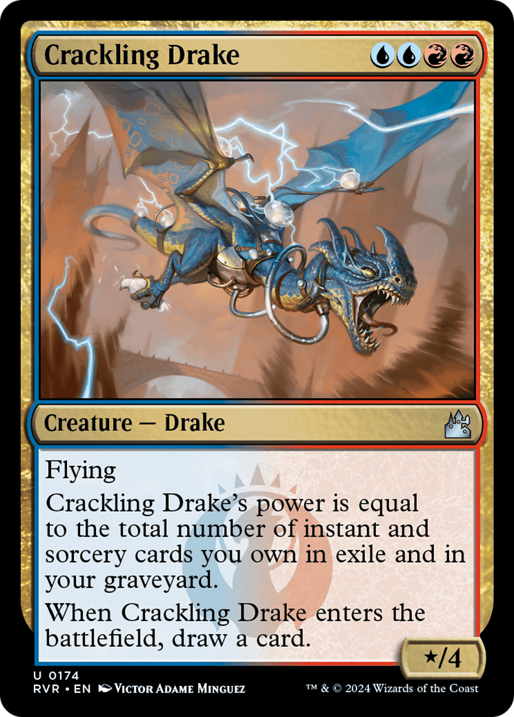 Crackling Drake [Ravnica Remastered] | Jack's On Queen