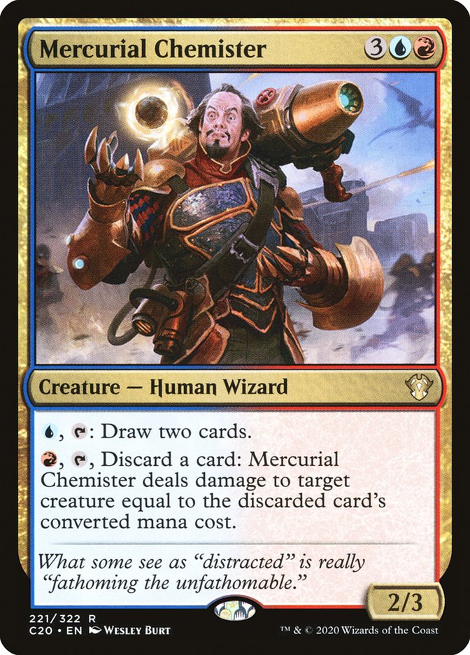 Mercurial Chemister [Commander 2020] | Jack's On Queen