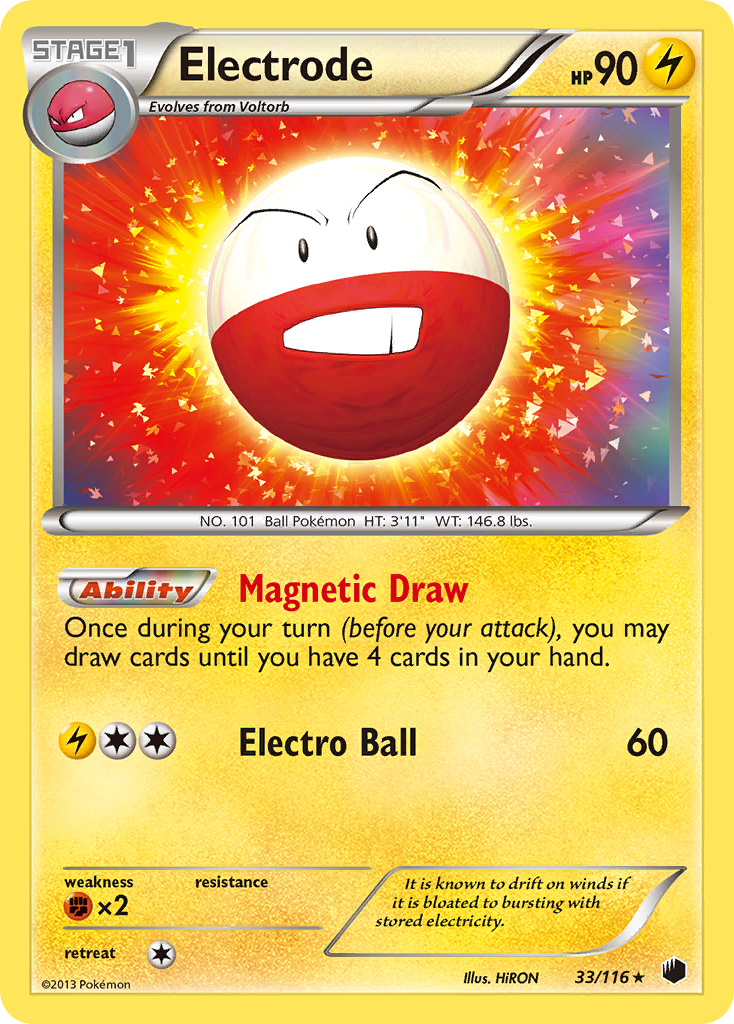 Electrode (33/116) [Black & White: Plasma Freeze] | Jack's On Queen