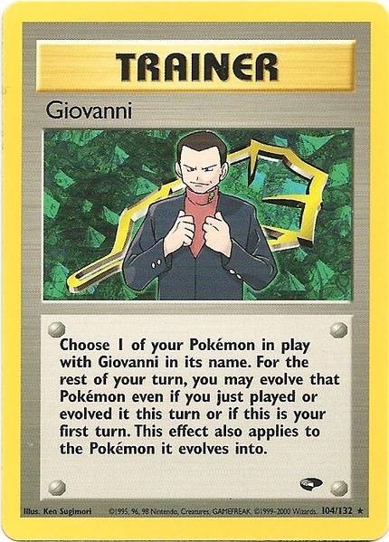 Giovanni (104/132) [Gym Challenge Unlimited] | Jack's On Queen