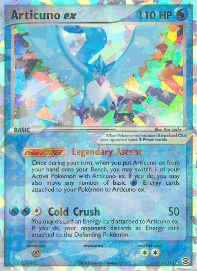 Articuno ex (114/112) [EX: FireRed & LeafGreen] | Jack's On Queen