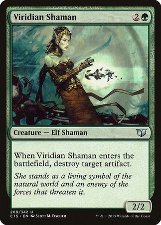 Viridian Shaman [Commander 2015] | Jack's On Queen