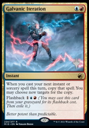 Galvanic Iteration (Promo Pack) [Innistrad: Midnight Hunt Promos] | Jack's On Queen