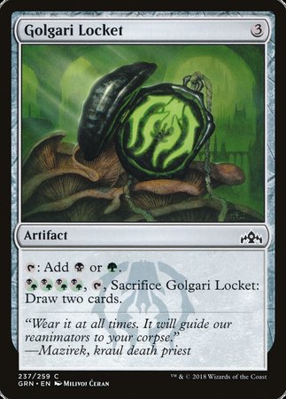 Golgari Locket [Guilds of Ravnica] | Jack's On Queen