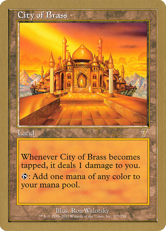 City of Brass (Jan Tomcani) [World Championship Decks 2001] | Jack's On Queen