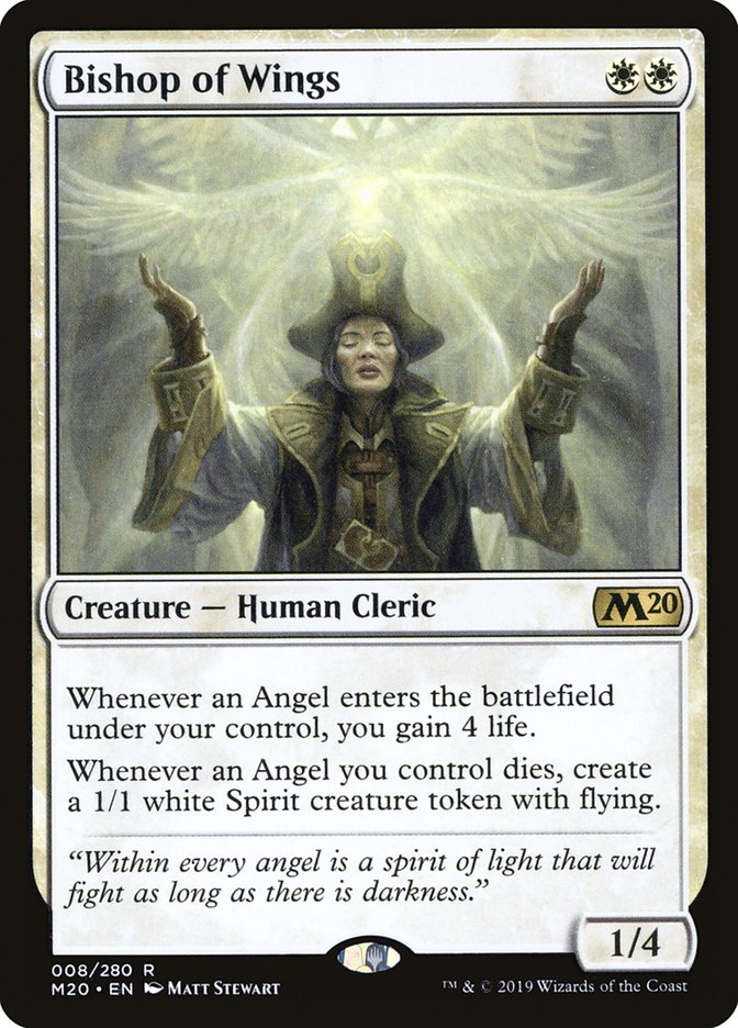 Bishop of Wings [Core Set 2020] | Jack's On Queen