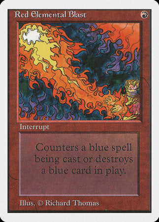 Red Elemental Blast [Unlimited Edition] | Jack's On Queen