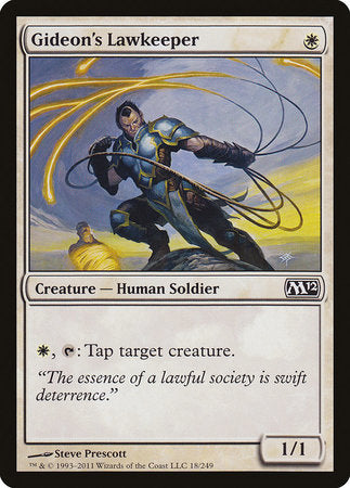 Gideon's Lawkeeper [Magic 2012] | Jack's On Queen