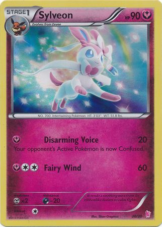 Sylveon (30/30) [XY: Trainer Kit - Sylveon] | Jack's On Queen