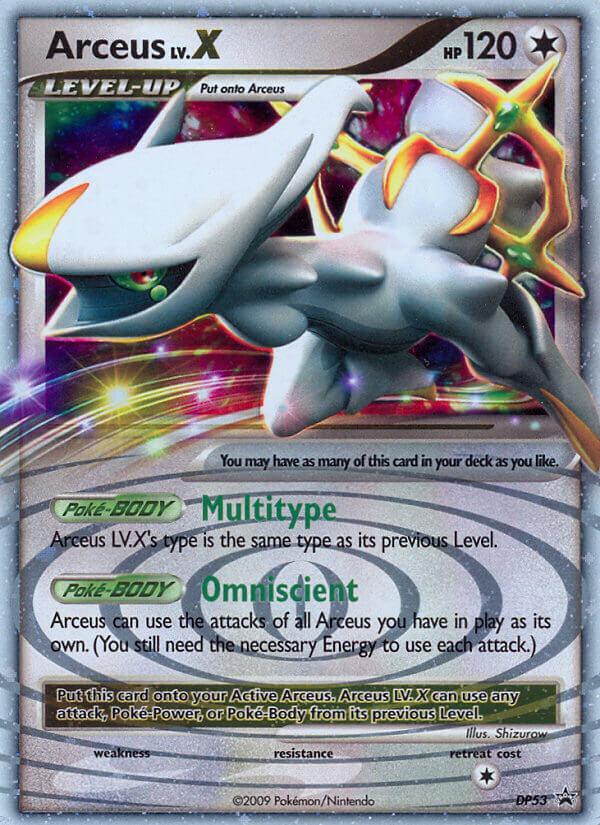 Arceus Lv.X (DP53) [Diamond & Pearl: Black Star Promos] | Jack's On Queen