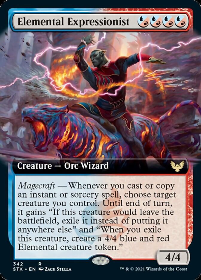 Elemental Expressionist (Extended) [Strixhaven: School of Mages] | Jack's On Queen
