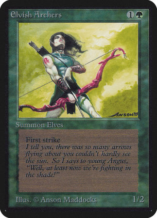 Elvish Archers [Limited Edition Alpha] | Jack's On Queen