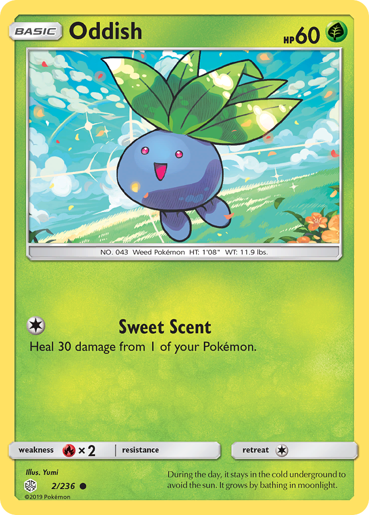 Oddish (2/236) [Sun & Moon: Cosmic Eclipse] | Jack's On Queen