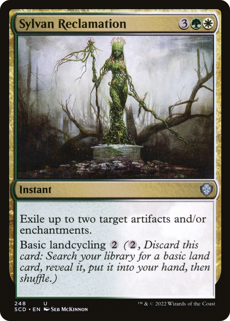 Sylvan Reclamation [Starter Commander Decks] | Jack's On Queen