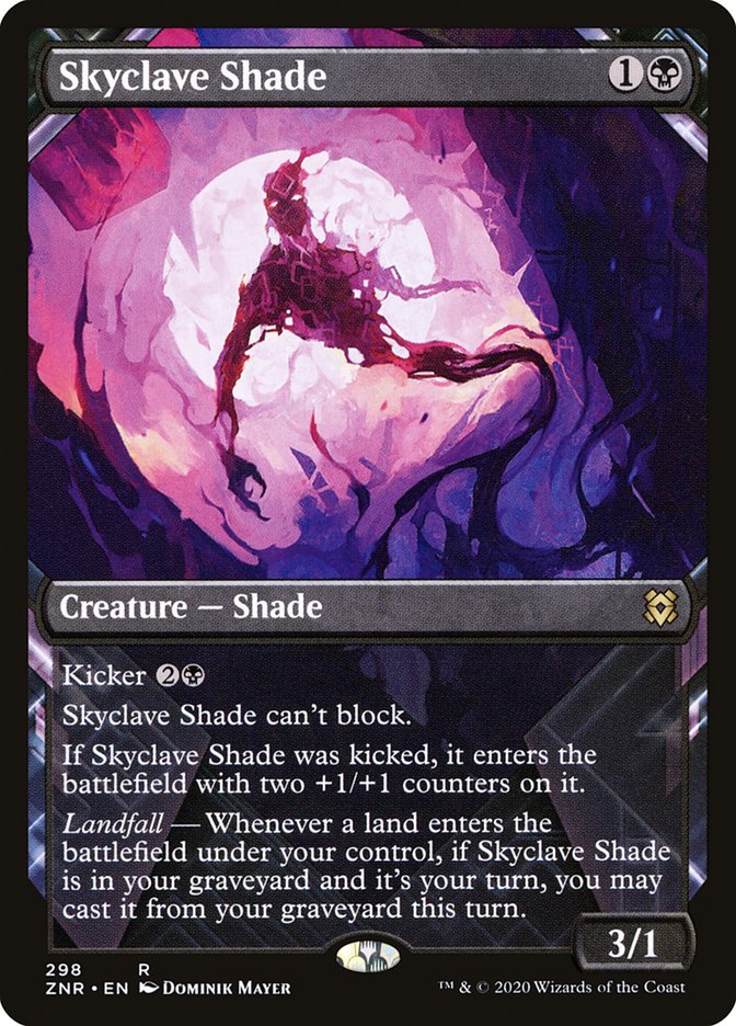 Skyclave Shade (Showcase) [Zendikar Rising] | Jack's On Queen