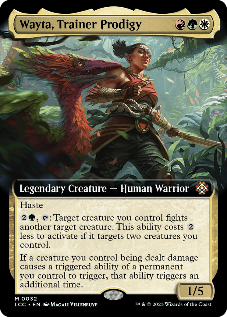 Wayta, Trainer Prodigy (Extended Art) [The Lost Caverns of Ixalan Commander] | Jack's On Queen