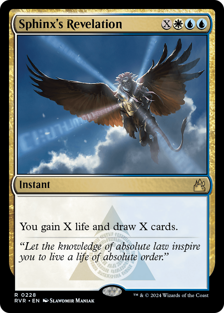 Sphinx's Revelation [Ravnica Remastered] | Jack's On Queen