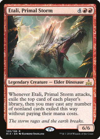 Etali, Primal Storm [Rivals of Ixalan] | Jack's On Queen