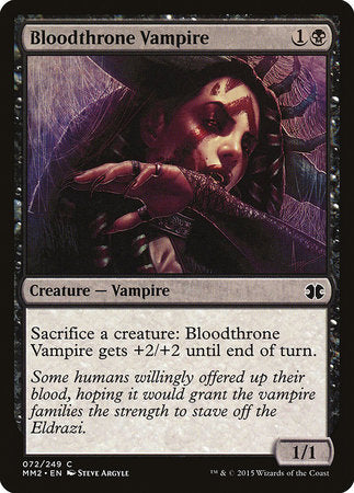 Bloodthrone Vampire [Modern Masters 2015] | Jack's On Queen