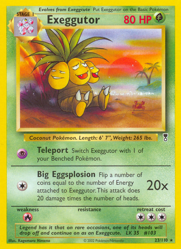 Exeggutor (23/110) [Legendary Collection] | Jack's On Queen