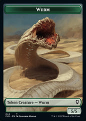 Phyrexian Beast // Wurm Double-sided Token [Commander Legends: Battle for Baldur's Gate Tokens] | Jack's On Queen