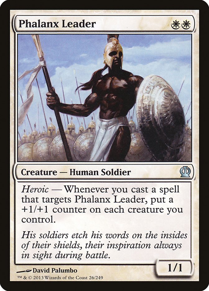 Phalanx Leader [Theros] | Jack's On Queen