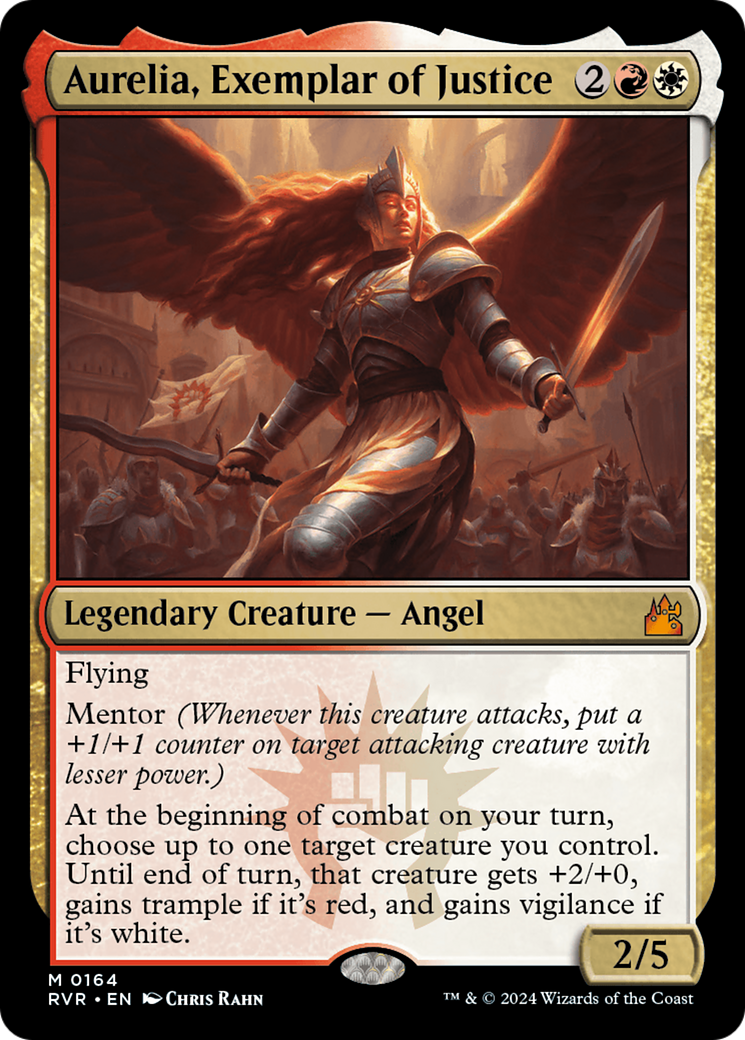 Aurelia, Exemplar of Justice [Ravnica Remastered] | Jack's On Queen